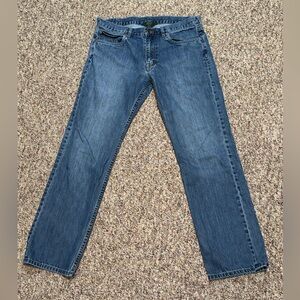 Woolrich Men's Straight Blue Jeans size 34 x 32